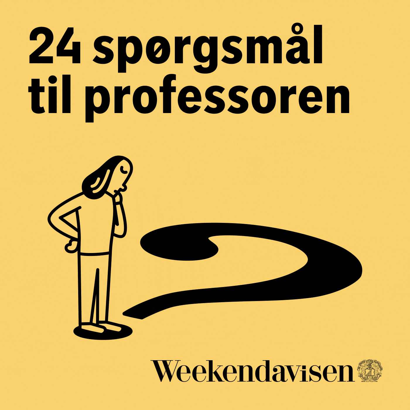 Weekendavisen 24 spørgsmål til professoren podcast coverart